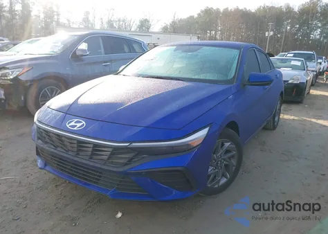 2024 Hyundai Elantra Sel from USA, damaged, VIN KMHLM4DG5RU830720